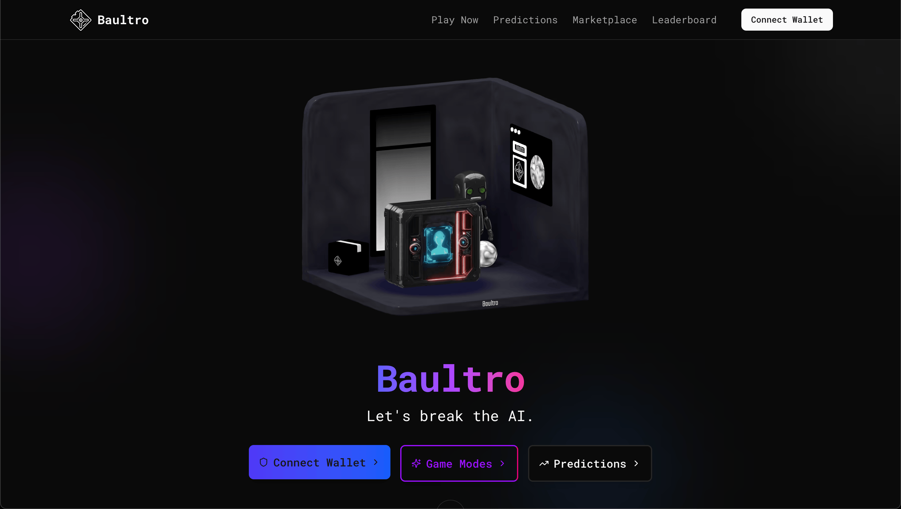 Baultro Agentic Vault Game