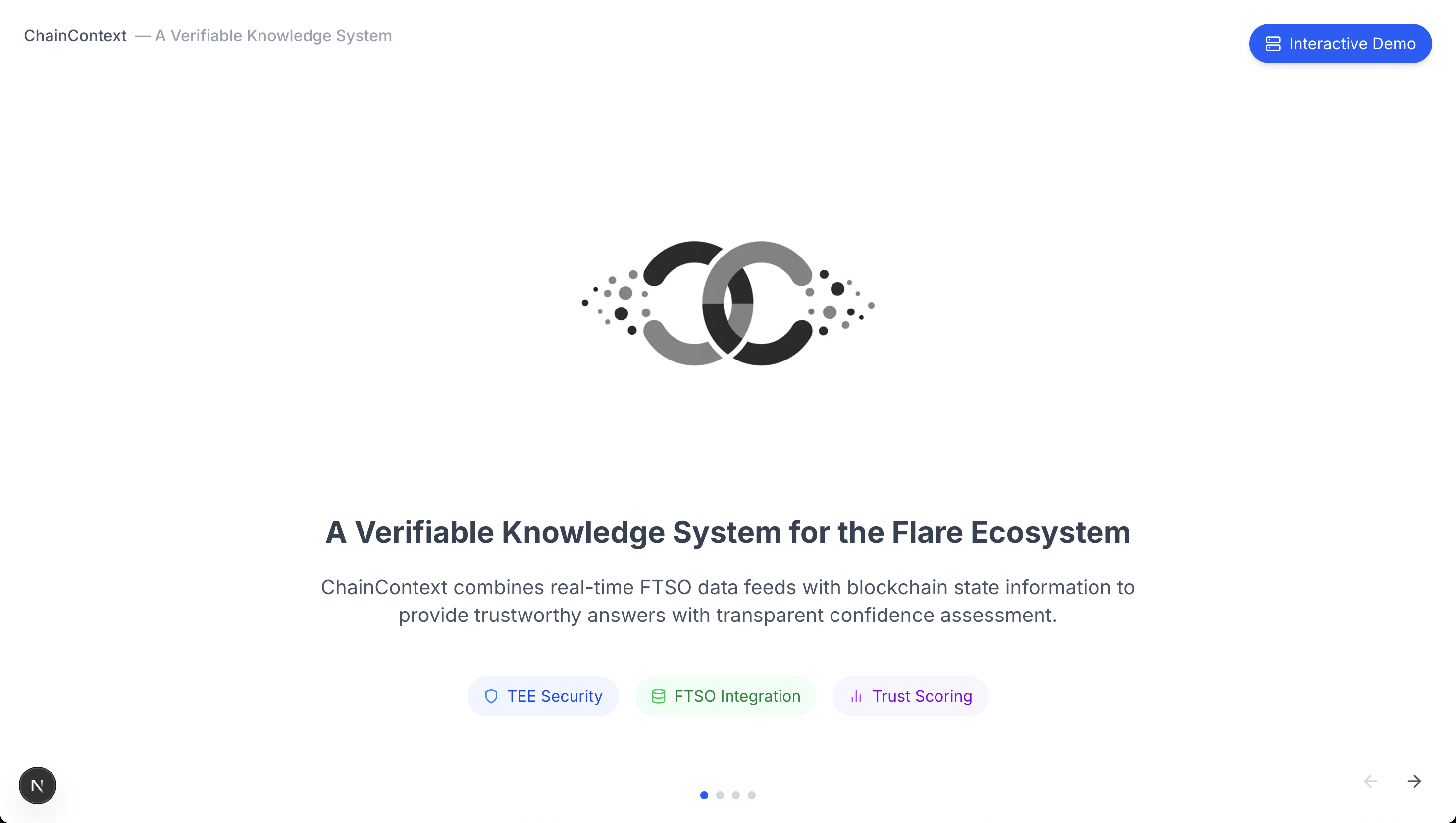 ChainContext Verifiable Knowledge System