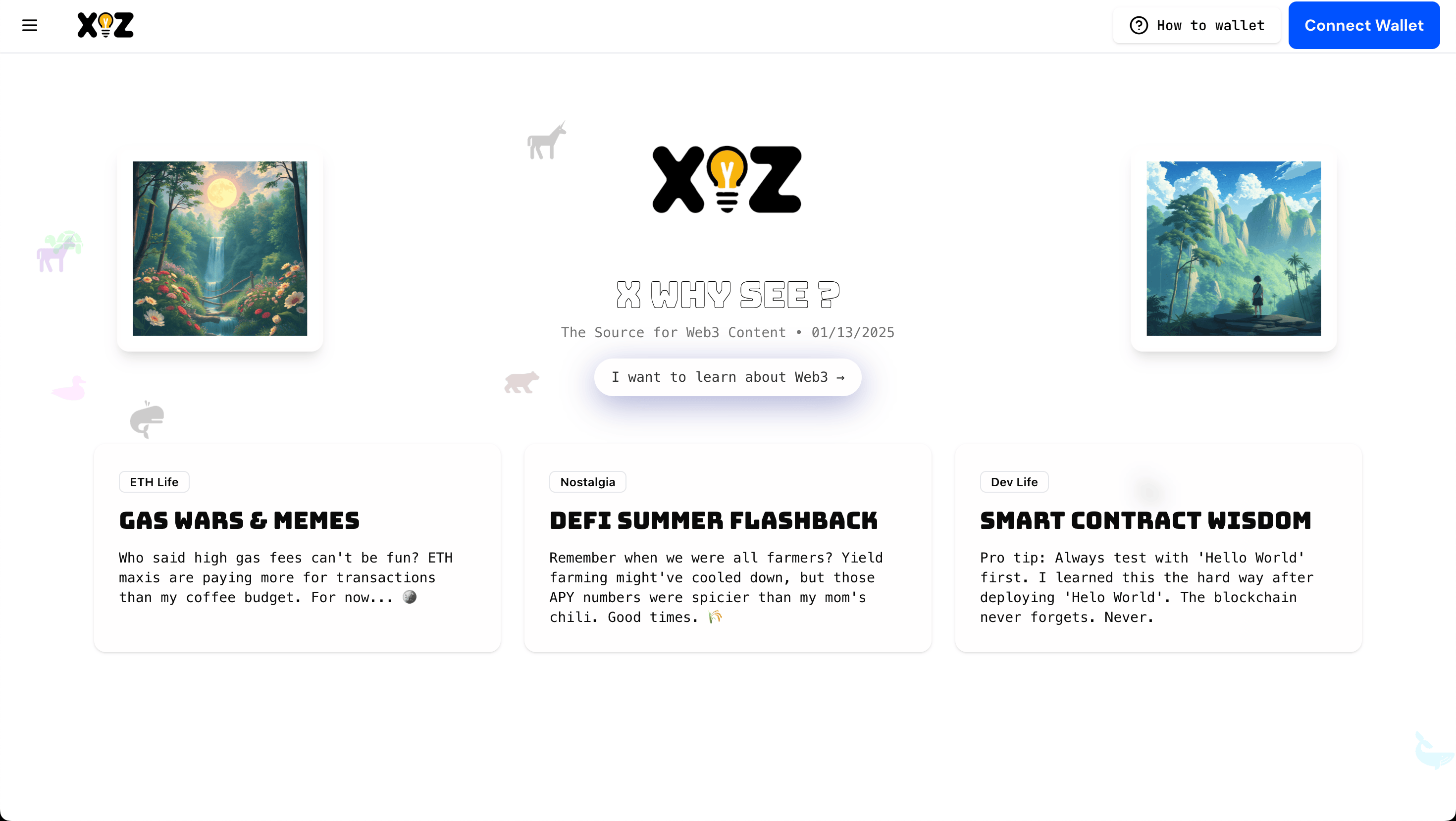 XWHYSEE Web3 Education Platform